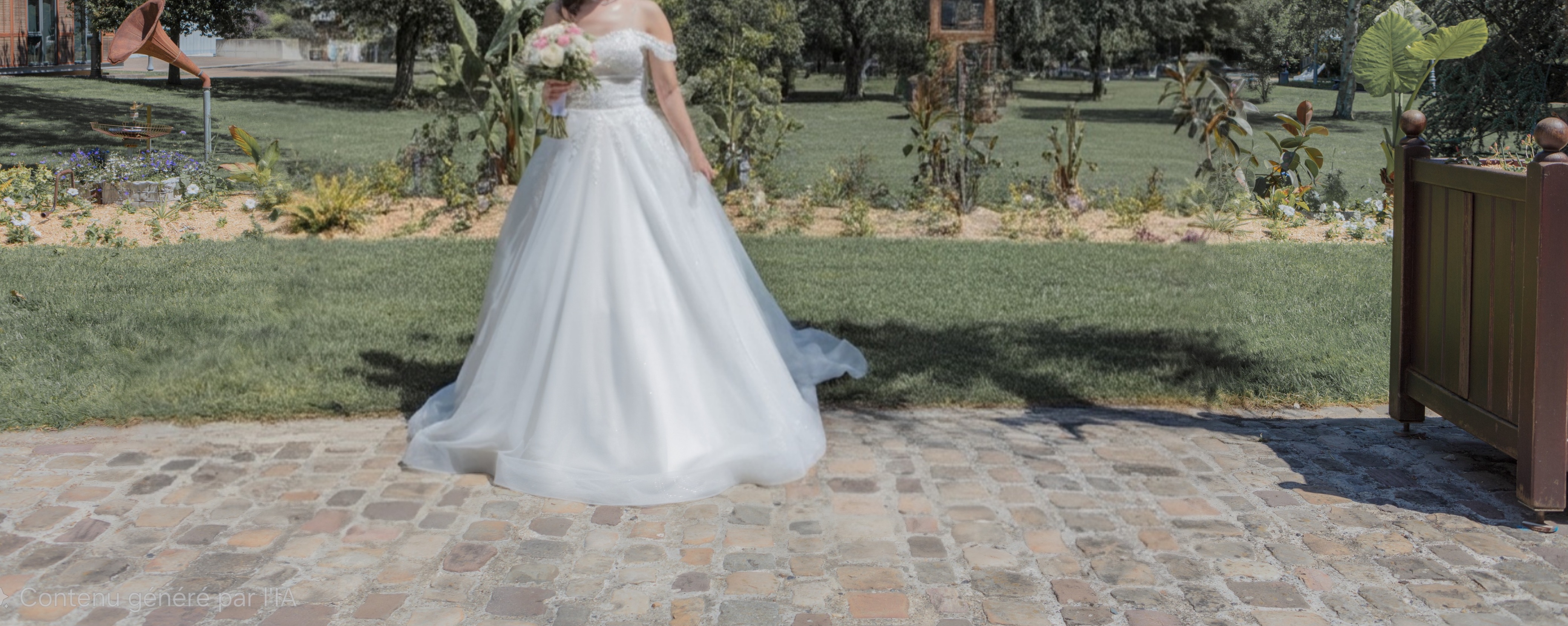 Robe de mariée Sima Couture d'occasion pas chère taille 34/36 - Joyne