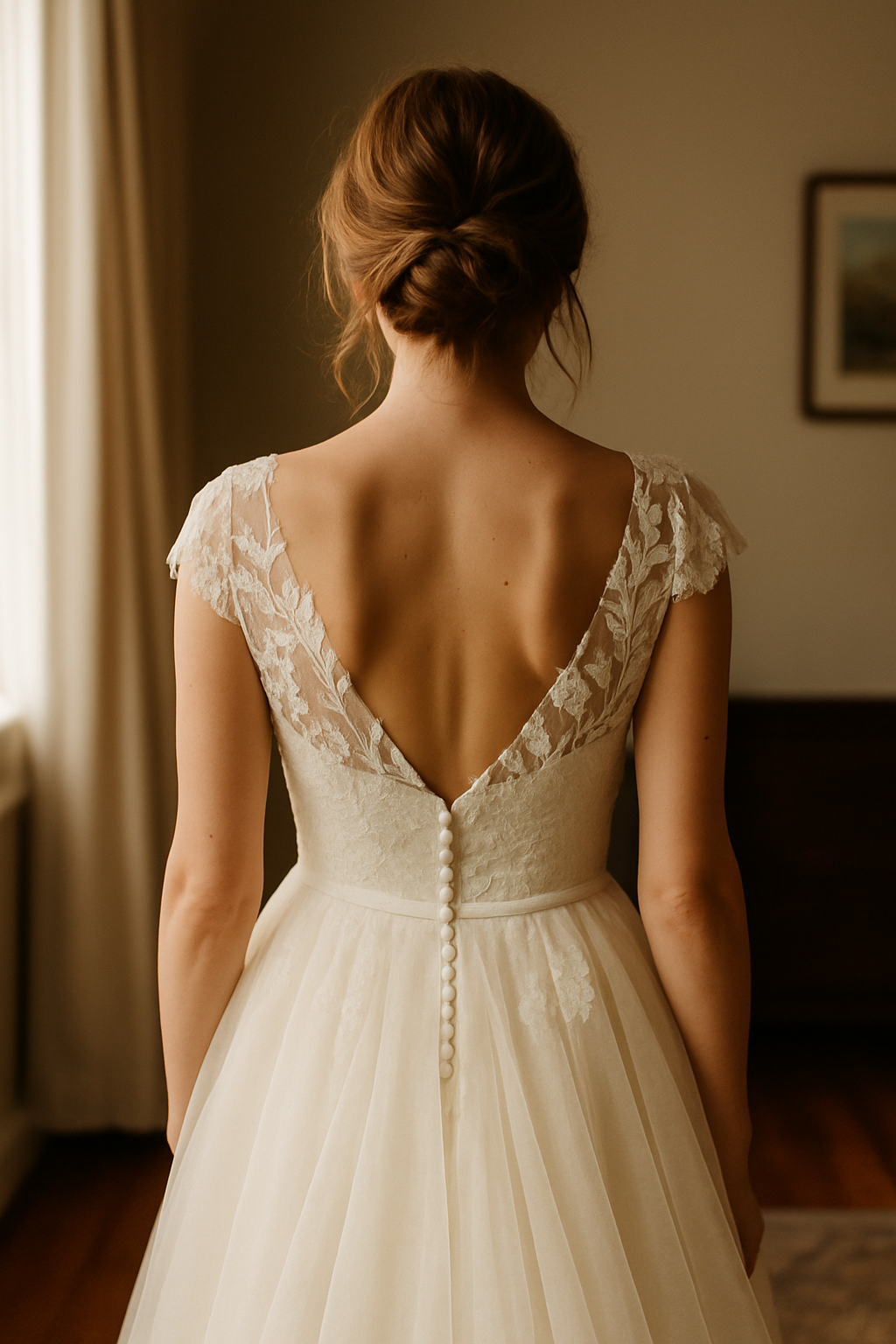 Robe de mariée Pronovias d'occasion pas chère taille 38 - Joyne