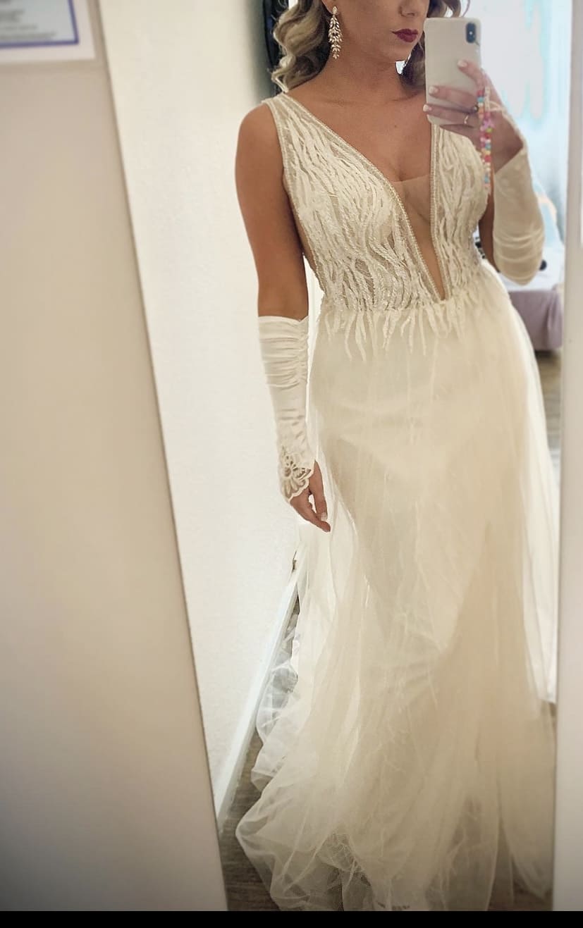 Robe de mariée Feya d'occasion pas chère taille 36,38 - Joyne