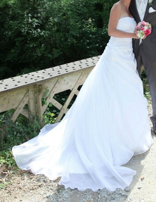 Robe de mariée Hervé Mariage d'occasion pas chère taille 36,34 - Joyne