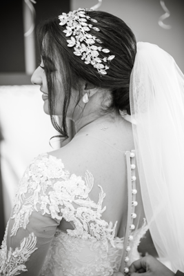 Robe de mariée Sur mesure d'occasion pas chère taille 36 - Joyne