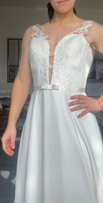 Robe de mariée Bianco Evento d'occasion pas chère taille 38 - Joyne