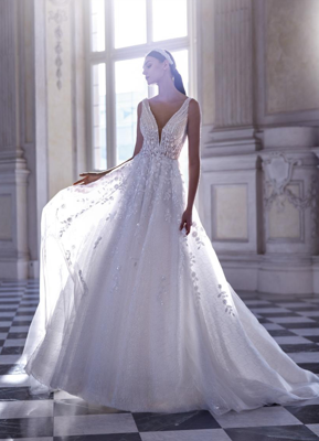 Robe de mariée Pronovias collection privée d'occasion pas chère taille 36,38 - Joyne