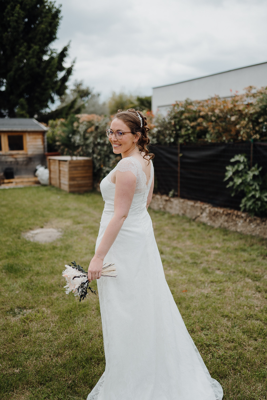 Robe de mariée Bochet Créations d'occasion pas chère taille 40 - Joyne