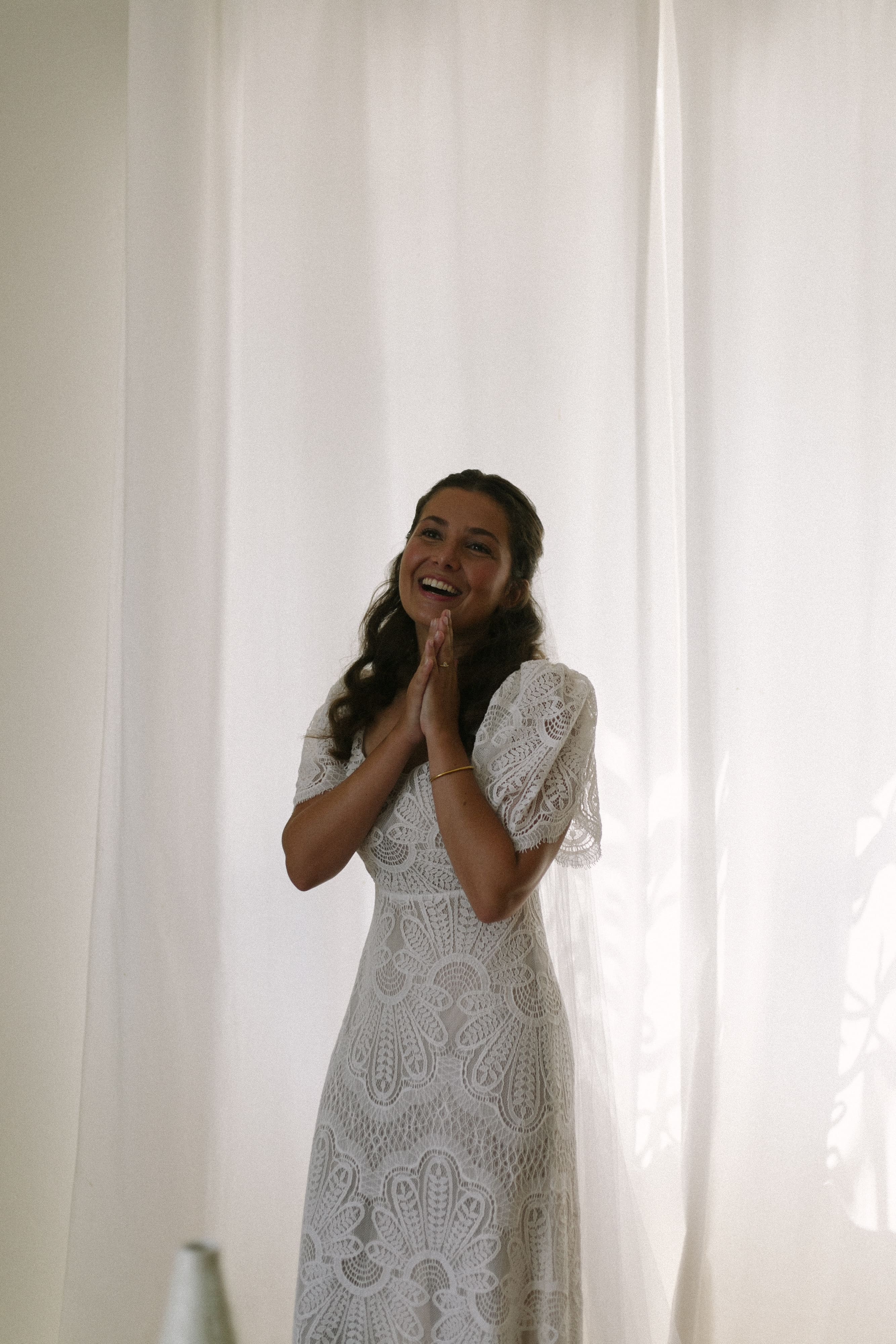 Robe de mariée Fabienne Alagama d'occasion pas chère taille 36 - Joyne