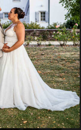 Robe de mariée Églantines d'occasion pas chère taille 42 - Joyne