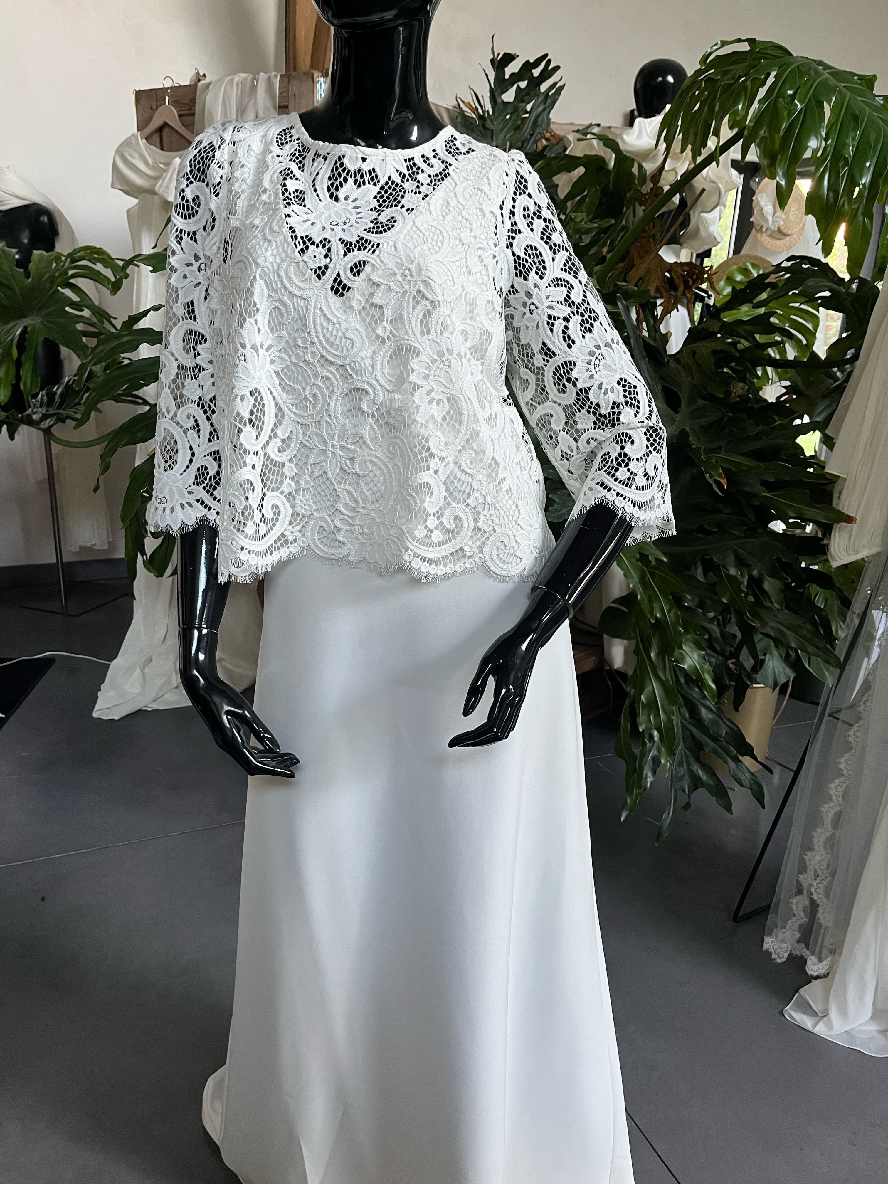Robe de mariée Victoire Vermeulen d'occasion pas chère taille 38 - Joyne