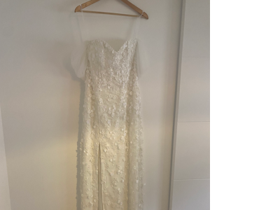 Robe de mariée Cousue main boutique Tara Deva d'occasion pas chère taille 40 - Joyne