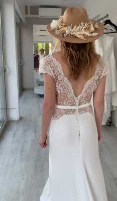 Robe de mariée Lambert Création d'occasion pas chère taille 38 - Joyne