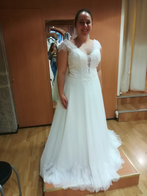 Robe de mariée Cymbeline d'occasion pas chère taille 36,38 - Joyne