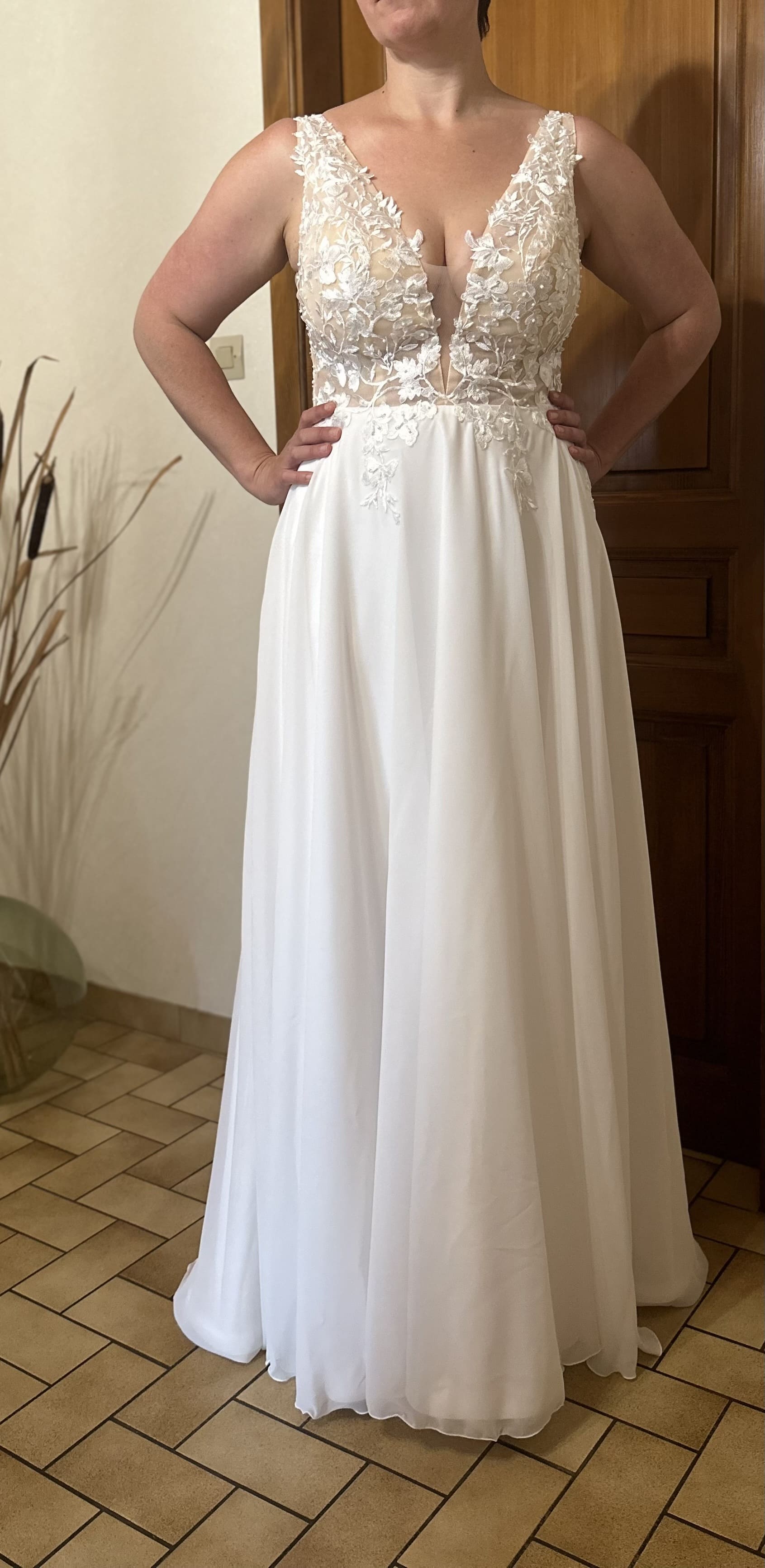 Robe de mariée Créateur indépendant d'occasion pas chère taille 36,38 - Joyne