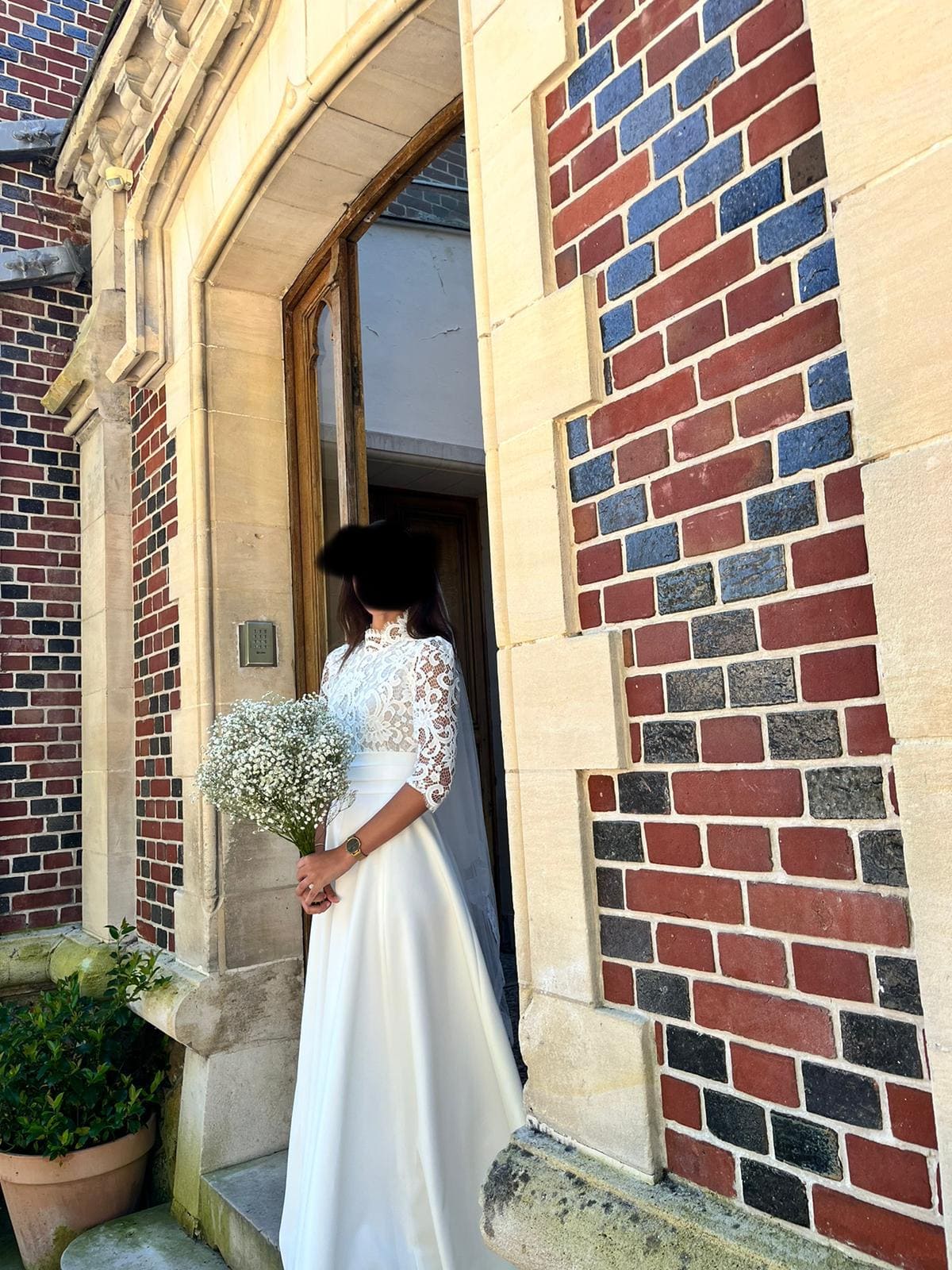 Robe de mariée Victoire Vermeulen d'occasion pas chère taille 46,48 - Joyne