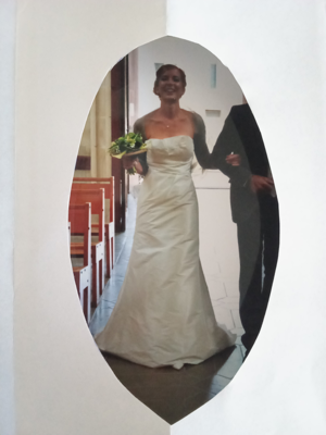 Robe de mariée Inconnue d'occasion pas chère taille 36,38 - Joyne