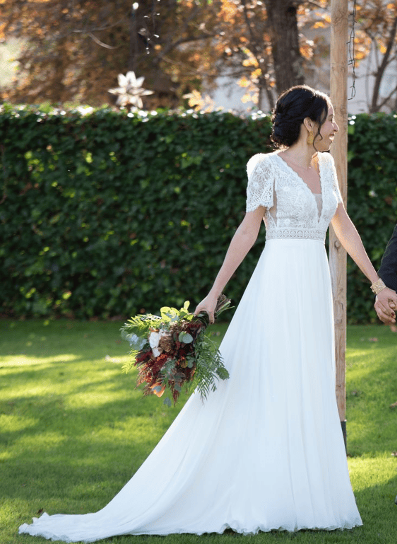 Robe de mariée Marylise d'occasion pas chère taille 38 - Joyne