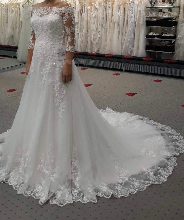 Robe de mariée Aurora d'occasion pas chère taille 38,42 - Joyne