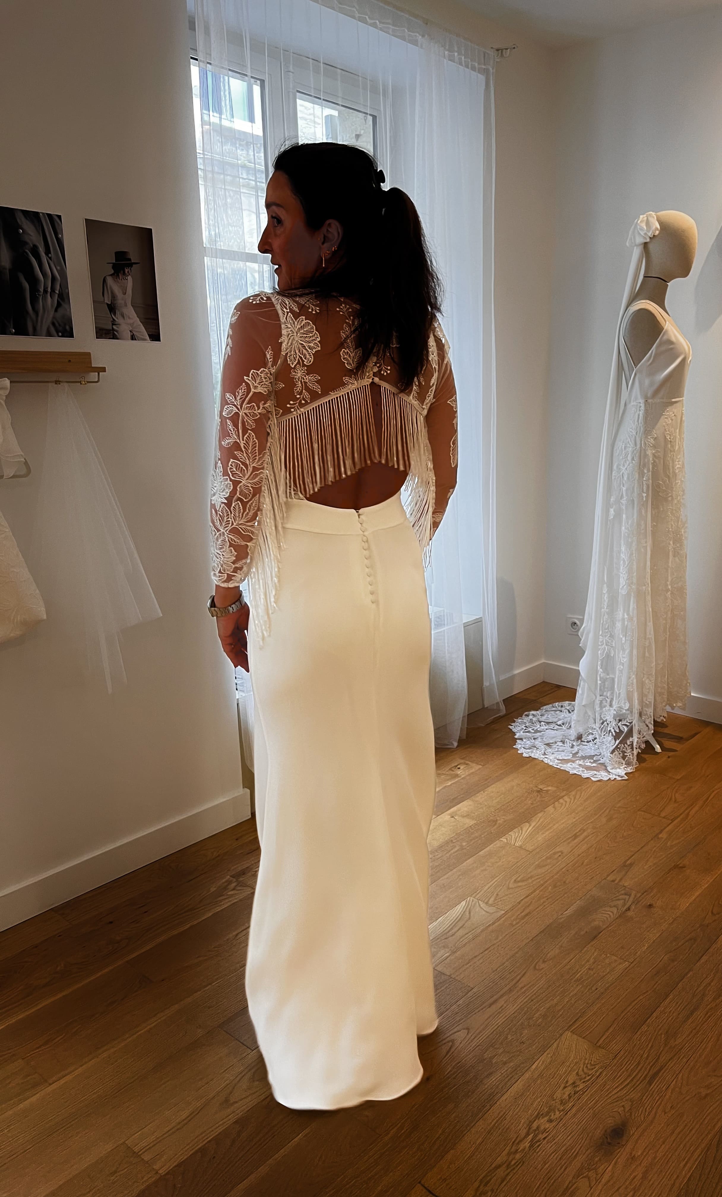 Robe de mariée Éléonore Pauc d'occasion pas chère taille 38,40 - Joyne