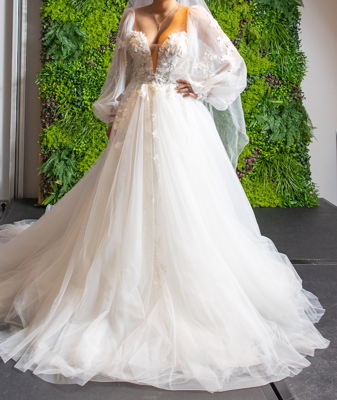 Robe de mariée Lenny jacobson d'occasion pas chère taille 36 - Joyne