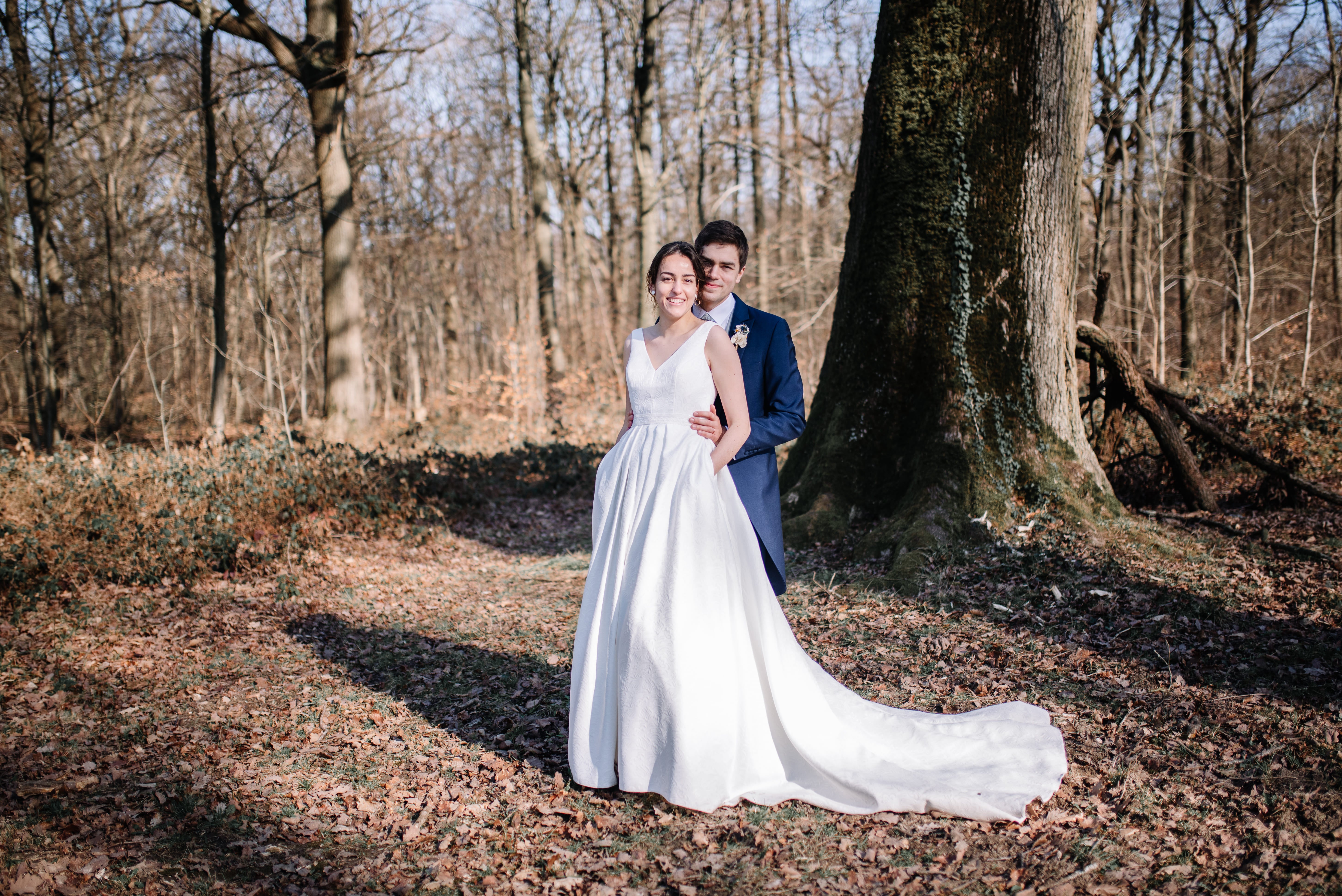 Robe de mariée Luna Novias d'occasion pas chère taille 38 - Joyne
