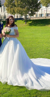 Robe de mariée Simacouture d'occasion pas chère taille 36 - Joyne