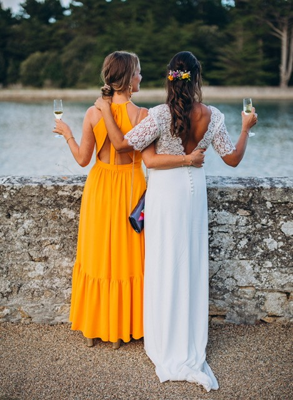 Robe de mariée L'ADRESSE COEUR d'occasion pas chère taille 36,34 - Joyne