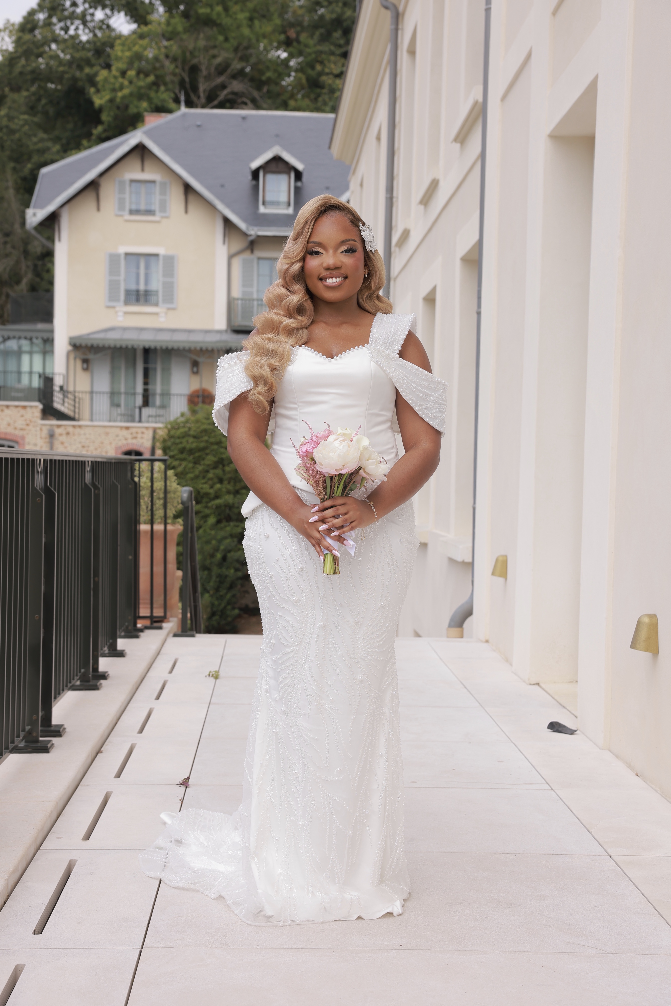 Robe de mariée Confection sur mesure d'occasion pas chère taille 40,42 - Joyne