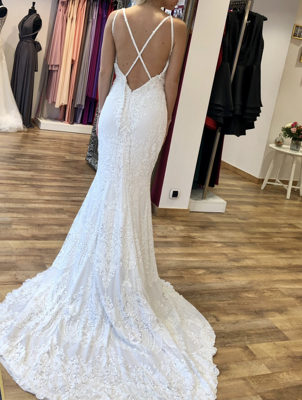 Robe de mariée Couture d'occasion pas chère taille 38,40 - Joyne