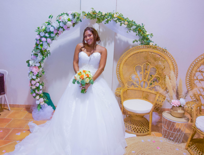 Robe de mariée Miss Kelly d'occasion pas chère taille 40,42 - Joyne