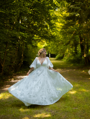 Robe de mariée Rue de Seine d'occasion pas chère taille 38,40 - Joyne