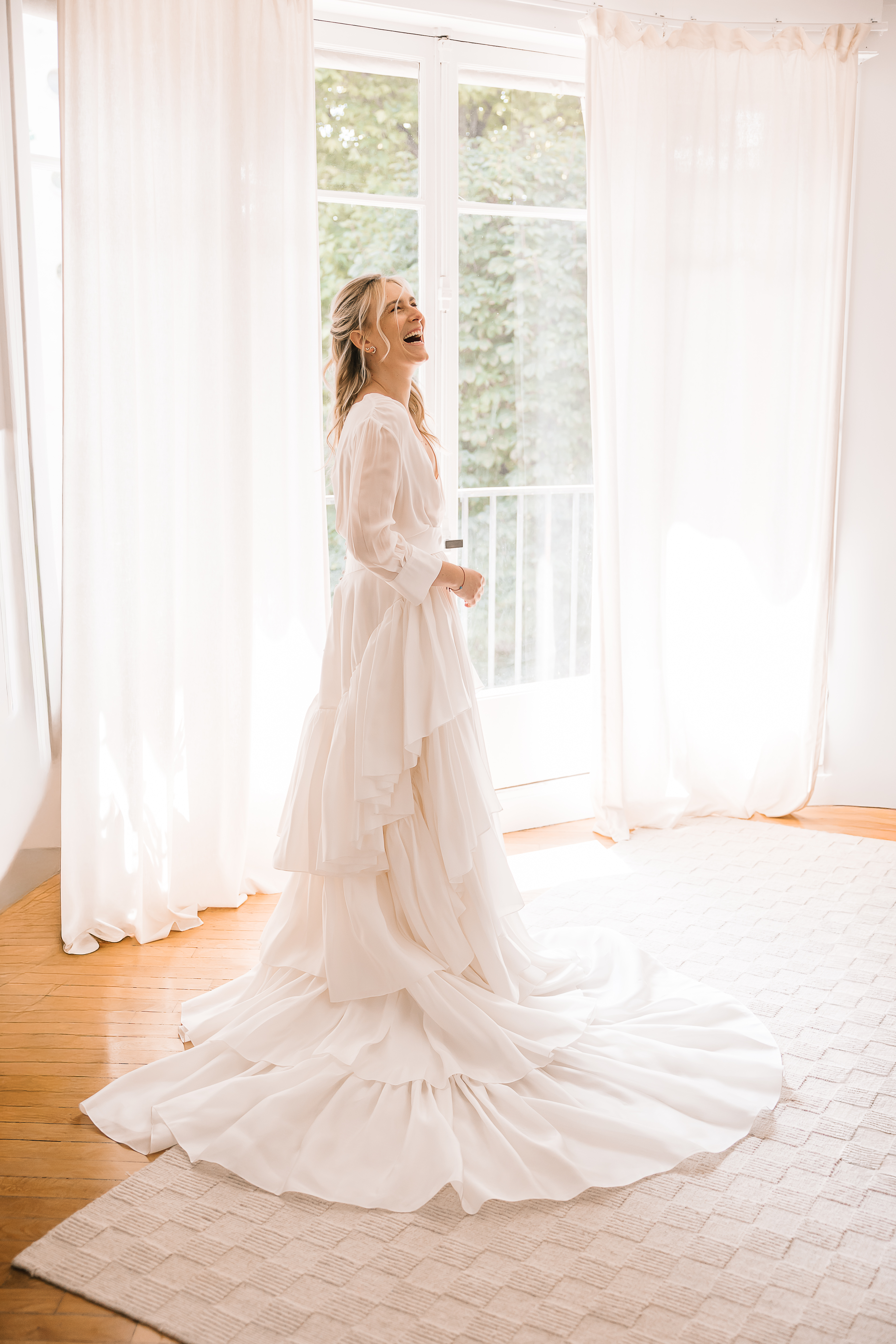 Robe de mariée Victoire vermeulen d'occasion pas chère taille 36 - Joyne