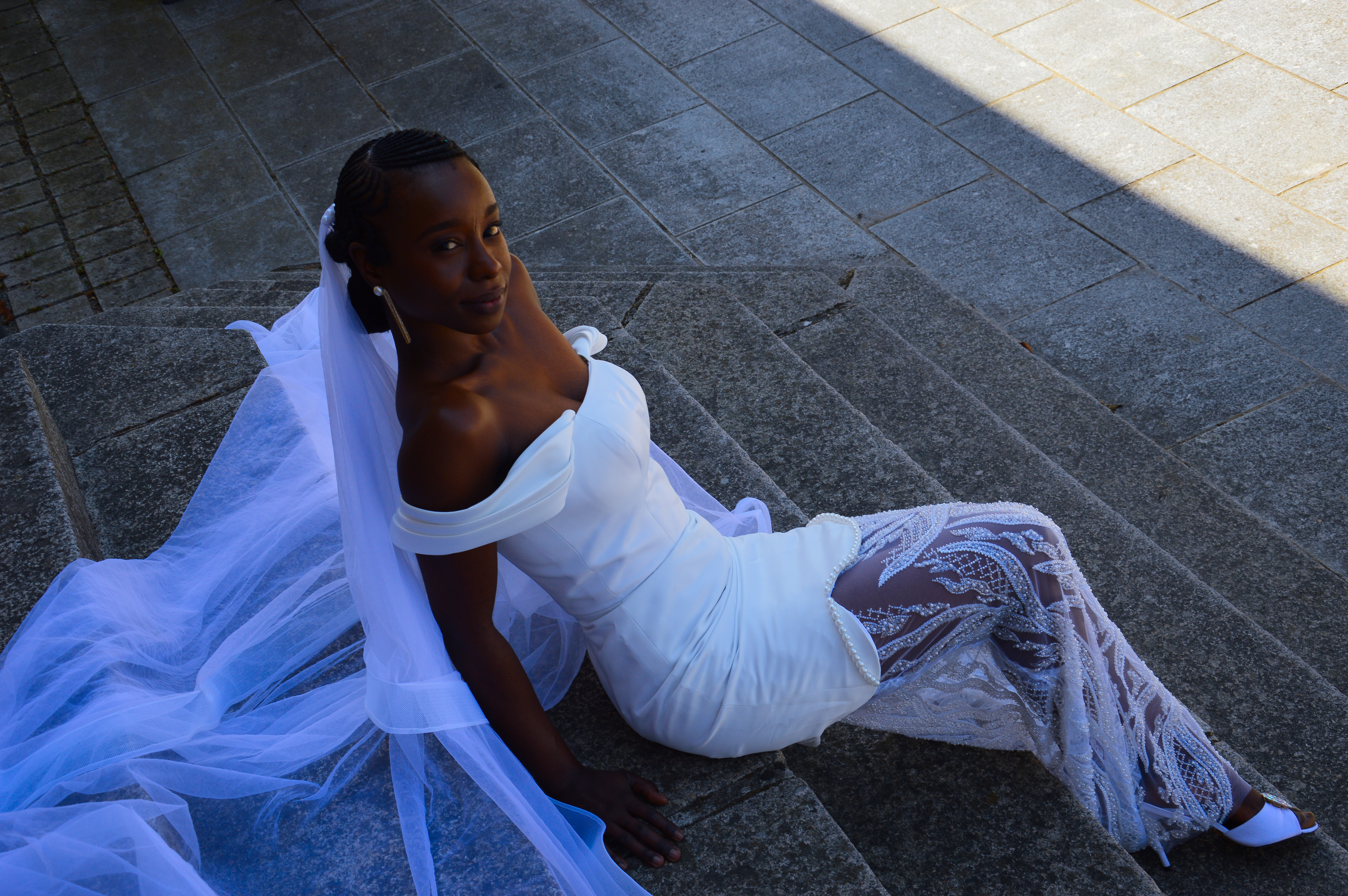 Robe de mariée BA d'occasion pas chère taille 44 - Joyne