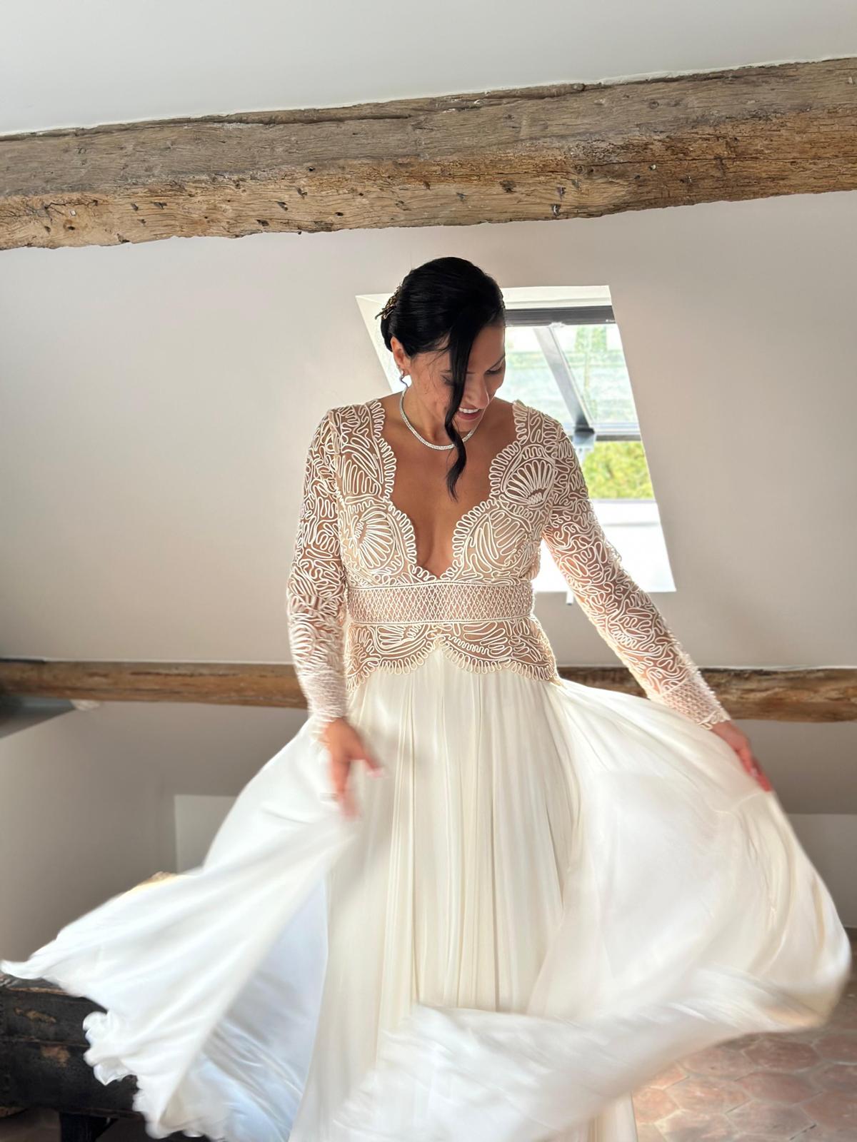 Robe de mariée Margaux Tardits d'occasion pas chère taille 36 - Joyne