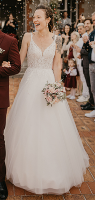 Robe de mariée Églantine Cérémonies d'occasion pas chère taille 34 - Joyne