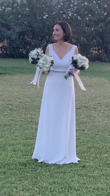 Robe de mariée Pronovias d'occasion pas chère taille 38,40 - Joyne
