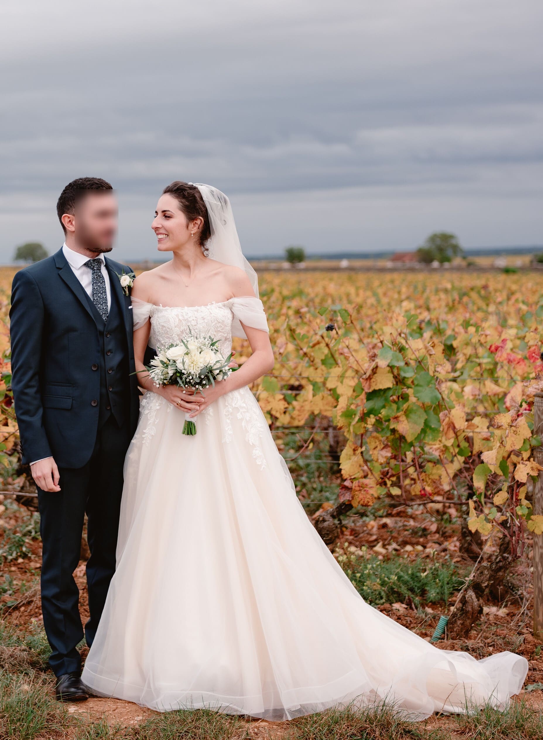 Robe de mariée Pronovias d'occasion pas chère taille 36,38 - Joyne