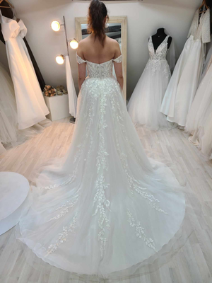 Robe de mariée Justin Alexander d'occasion pas chère taille 36 - Joyne