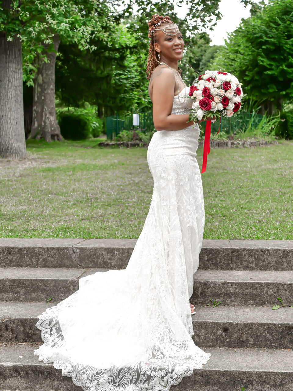 Robe de mariée Adrianna Alier d'occasion pas chère taille 38 - Joyne