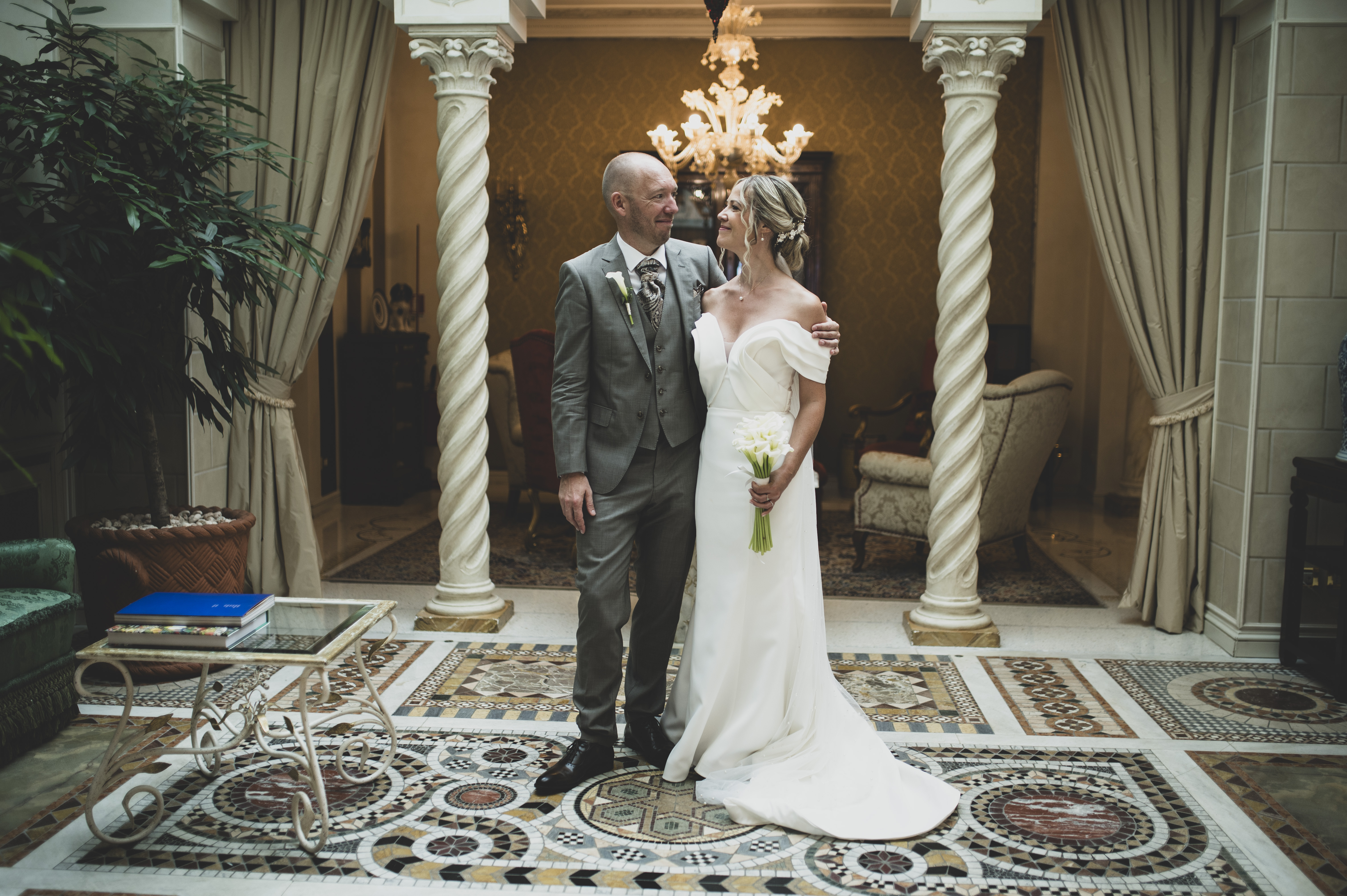 Robe de mariée Sposa couture d'occasion pas chère taille 38 - Joyne