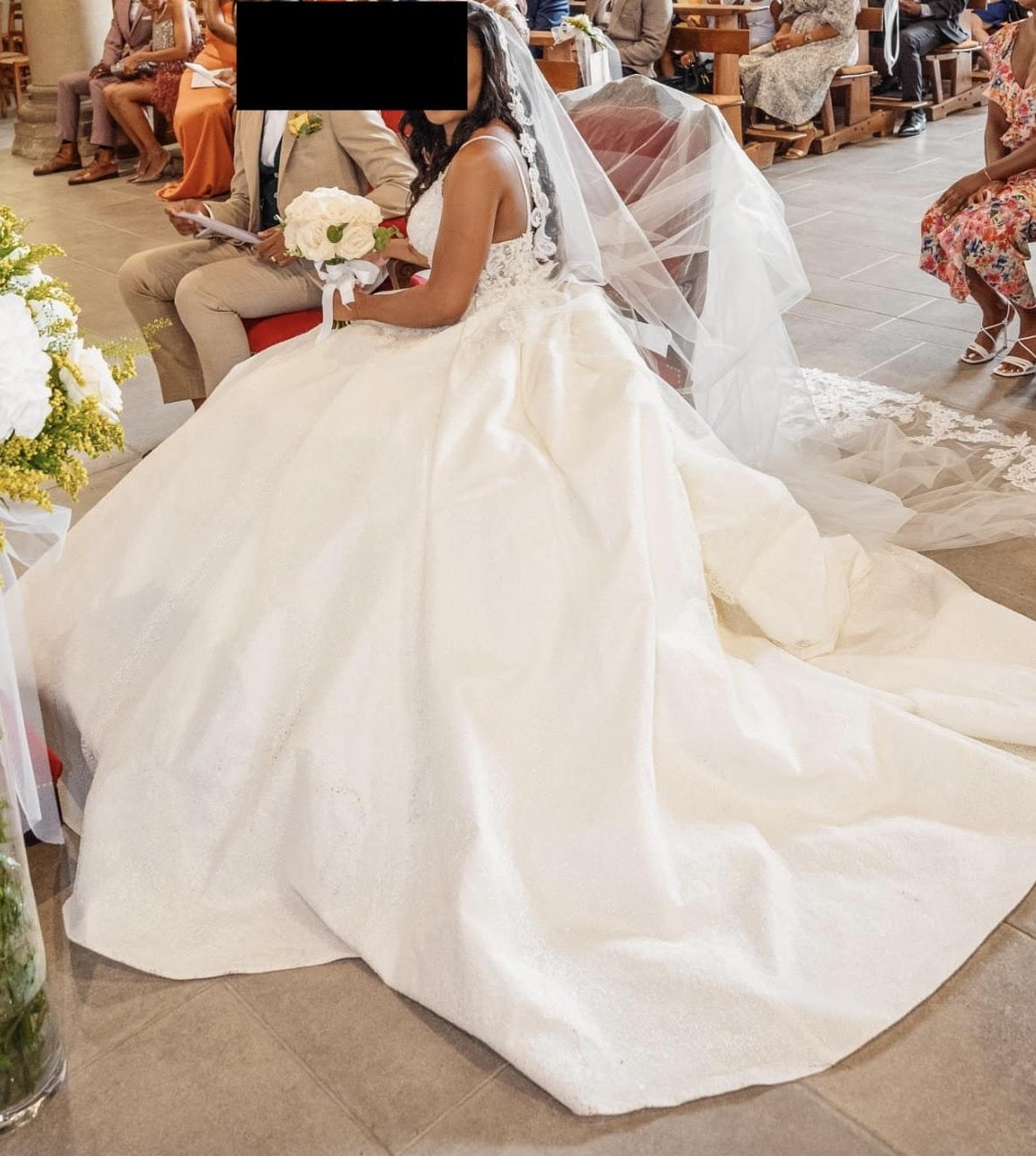 Robe de mariée Sima Couture d'occasion pas chère taille 40 - Joyne