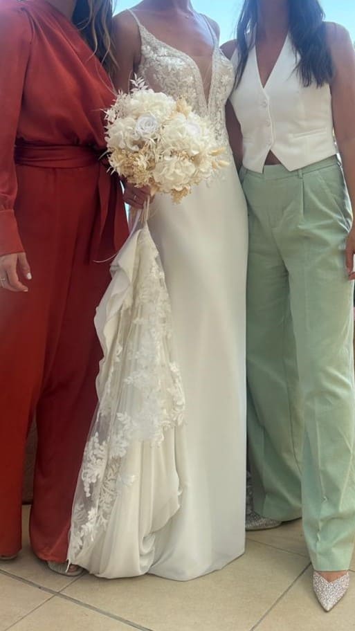 Robe de mariée Robe de créateur d'occasion pas chère taille 38 - Joyne