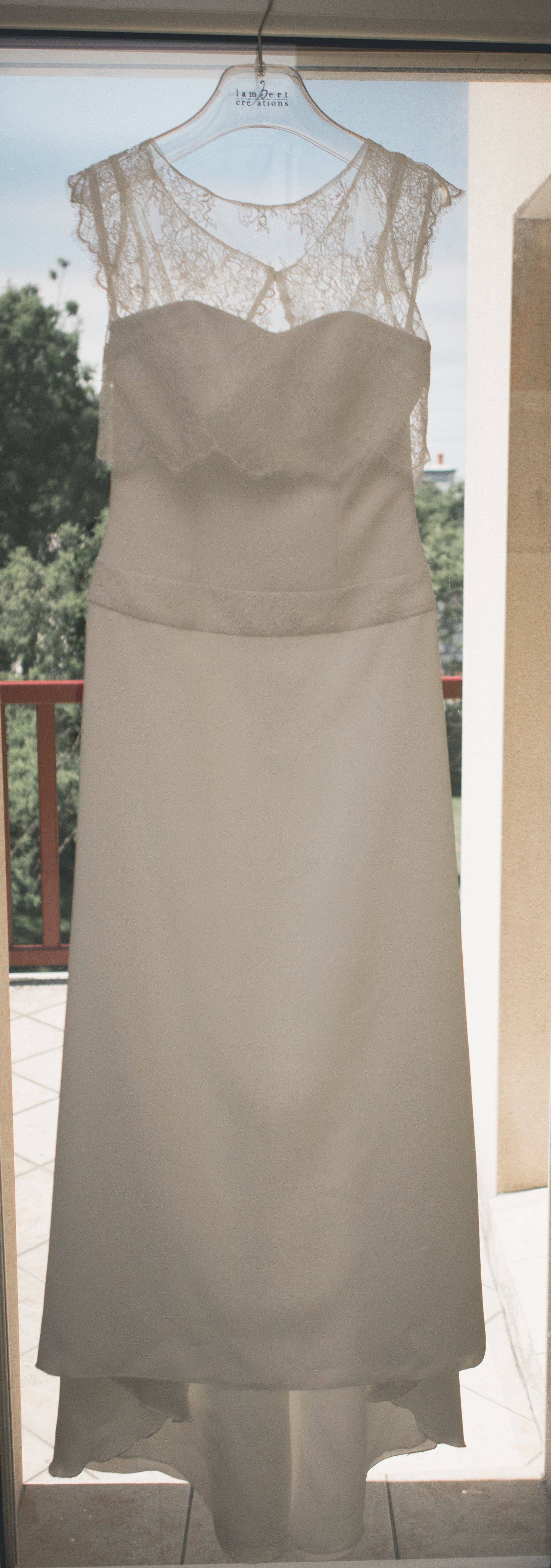 Robe de mariée Lambert Création d'occasion pas chère taille 36,38 - Joyne