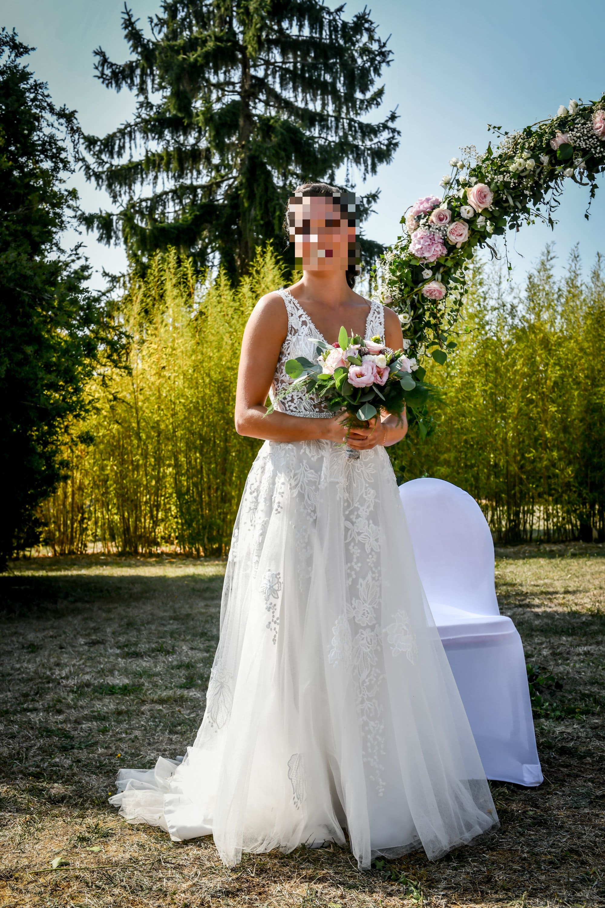 Robe de mariée Couture Nuptiale d'occasion pas chère taille 36 - Joyne
