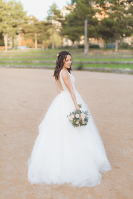 Robe de mariée Alma Novia d'occasion pas chère taille 40 - Joyne