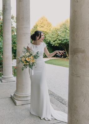 Robe de mariée Pronovias d'occasion pas chère taille 38 - Joyne