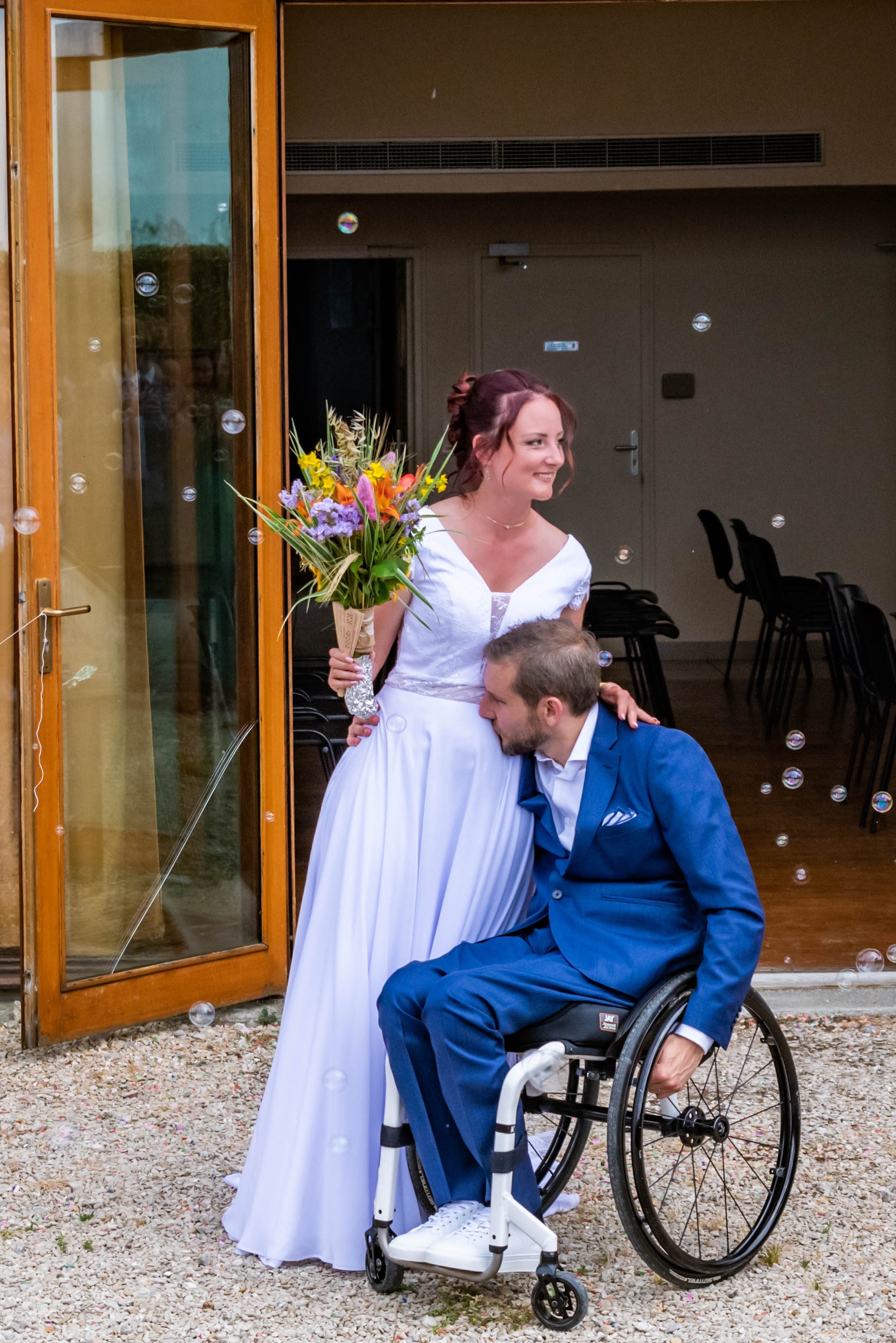Robe de mariée Cérémonie day d'occasion pas chère taille 36 - Joyne