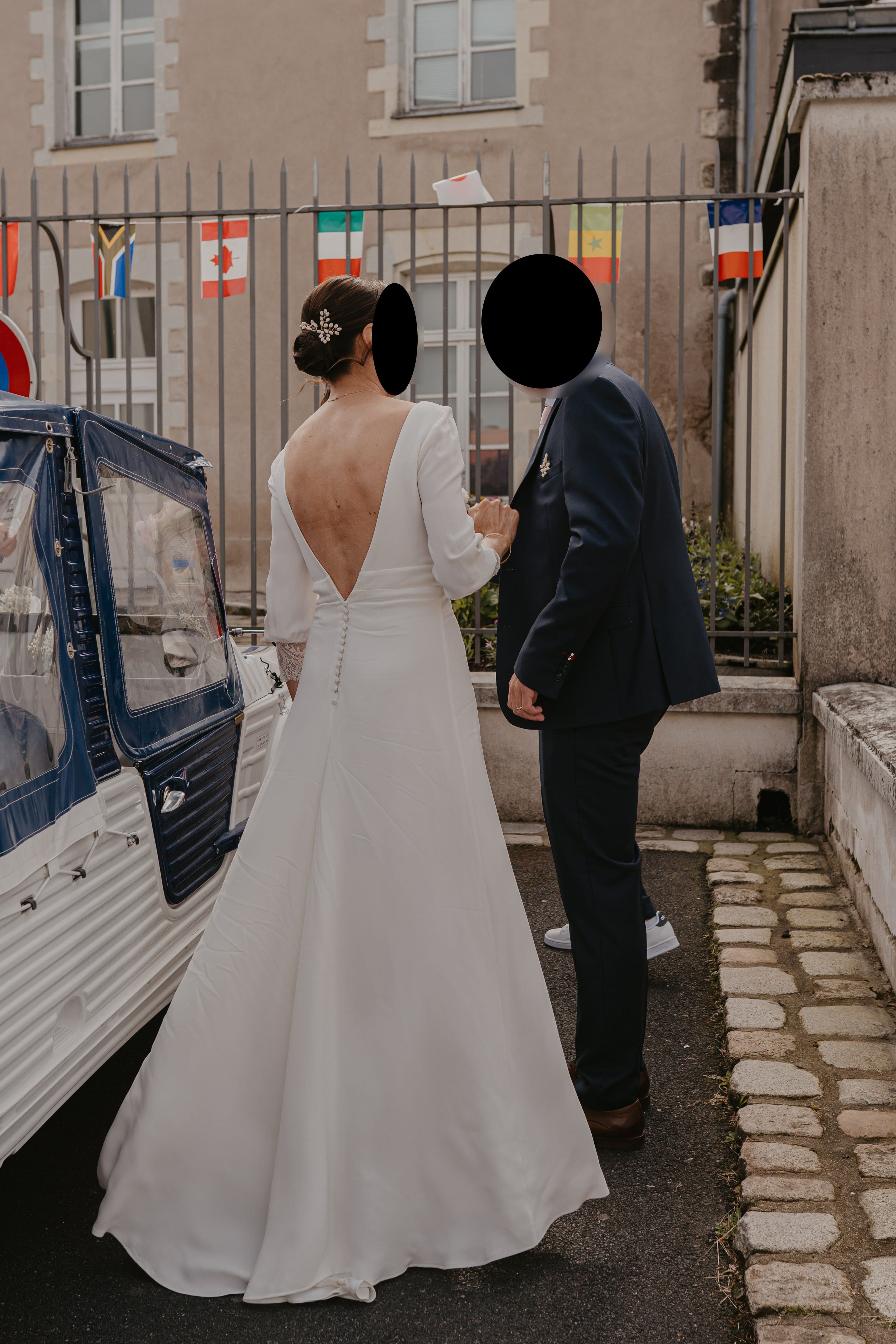 Robe de mariée Anne de Lafforest d'occasion pas chère taille 40,42 - Joyne