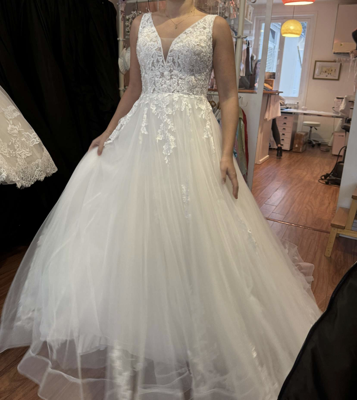 Robe de mariée Rosa Clara d'occasion pas chère taille 44,46 - Joyne