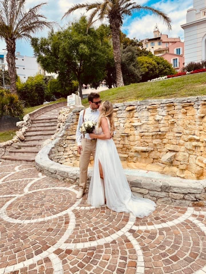 Robe de mariée COSMOBELLA d'occasion pas chère taille 36 - Joyne