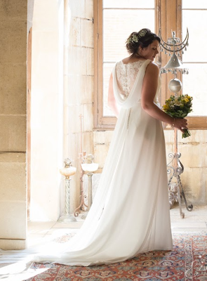 Robe de mariée EGLANTINE d'occasion pas chère taille 40,42 - Joyne