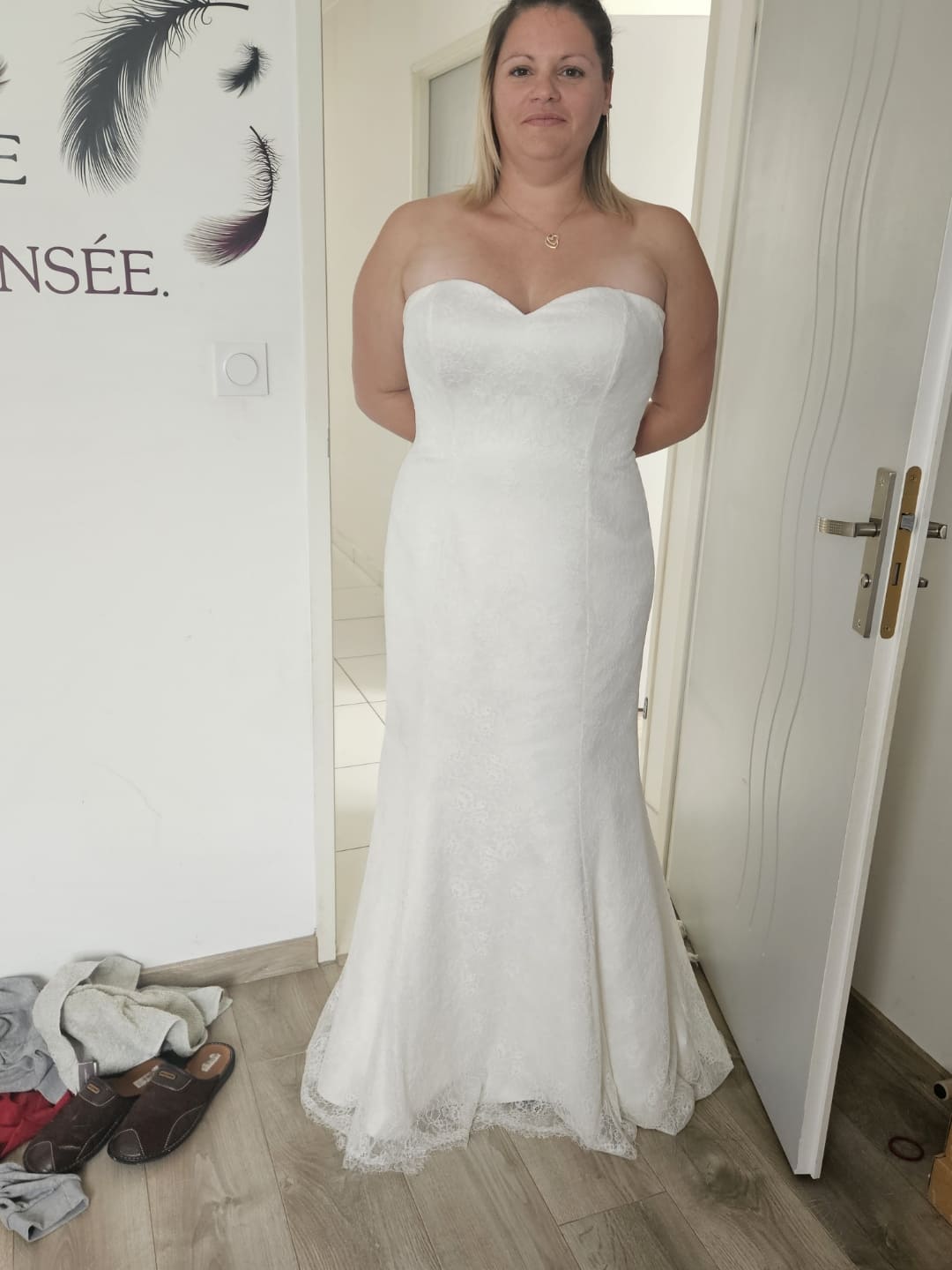 Robe de mariée Bianco evento d'occasion pas chère taille 36 - Joyne