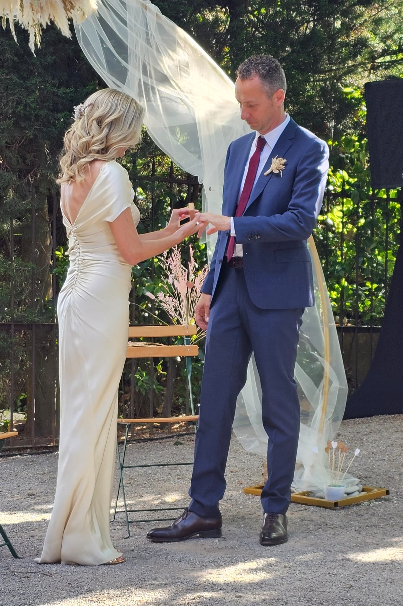 Robe de mariée Cortana d'occasion pas chère taille 36,38 - Joyne